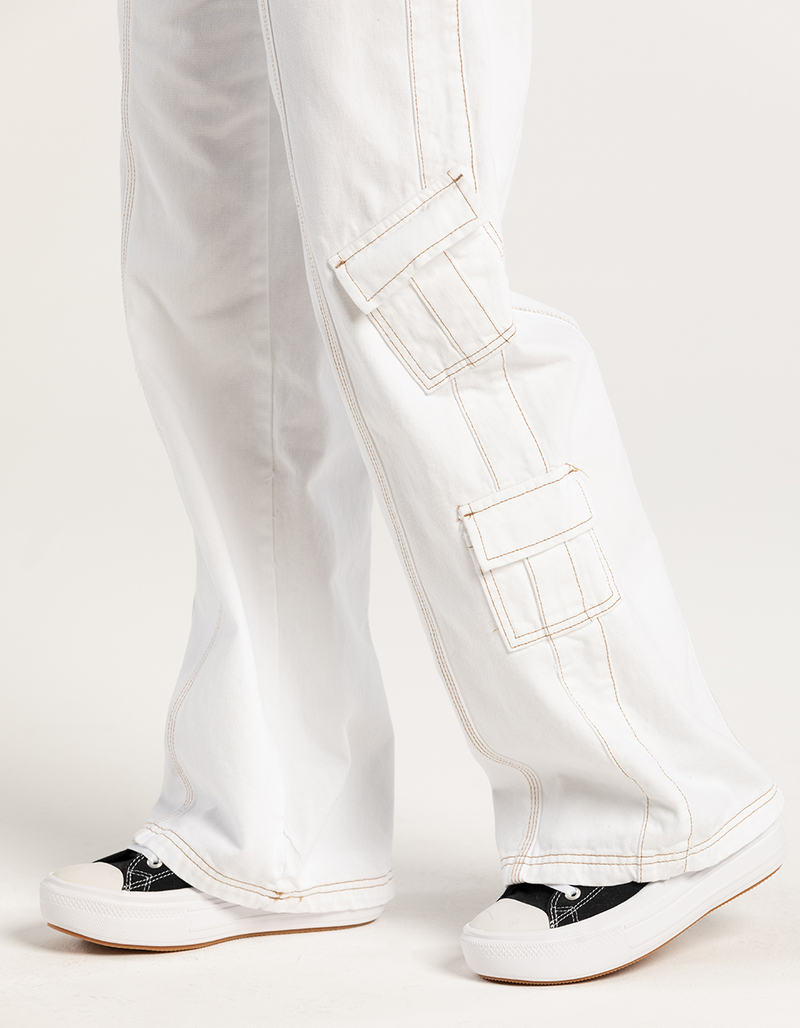 BDG Urban Outfitters Y2K Denim Cargo Womens Pants image number 4