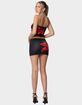 EDIKTED Tiger Blossom Mini Skirt image number 4