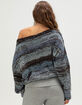 RSQ Womens Space Dye Sweater image number 4