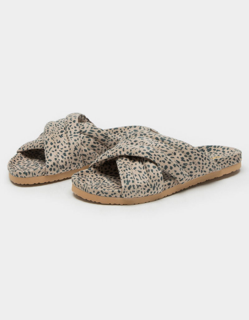 BC FOOTWEAR Game Over Taupe Slide Sandals image number 0