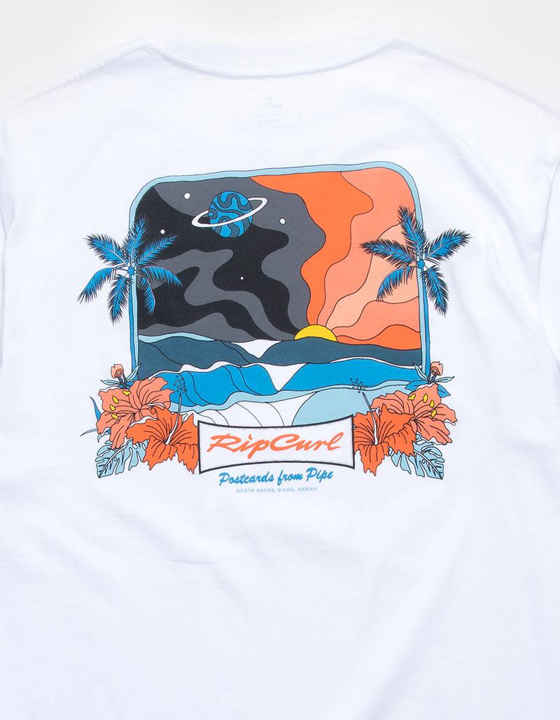 RIP CURL Postcard Second Reef Mens Tee image number 2
