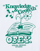 OBEY Knowledge & Growth Mens Tee image number 3