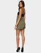 EDIKTED Jonna Contrast Bubble Mini Dress image number 3