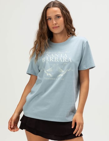 NECTAR CLOTHING Santa Barbara Womens Boyfriend Tee Primary Image