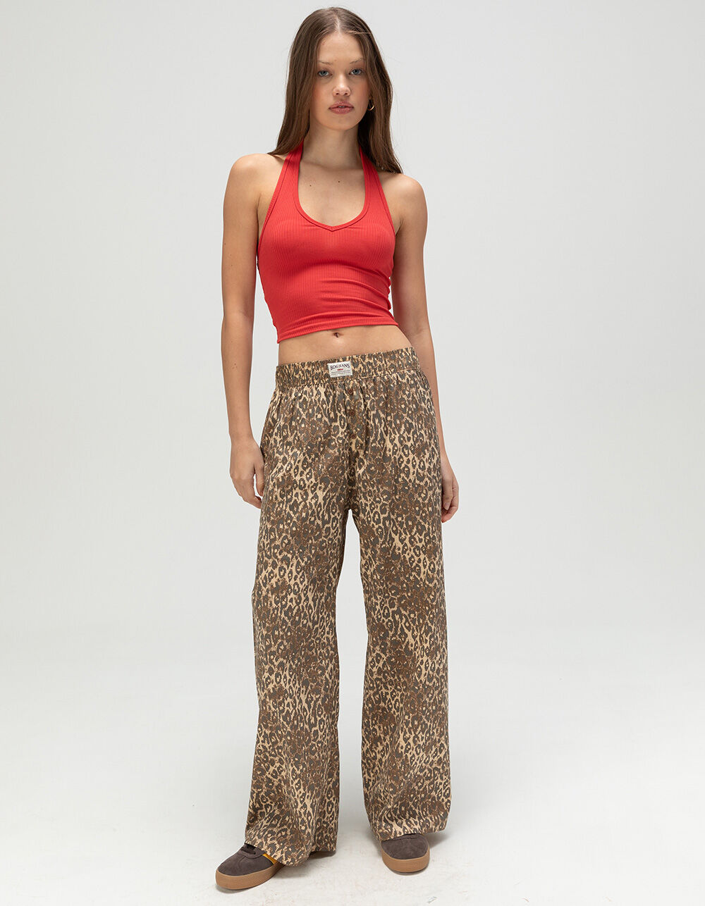パンツ urban edge LEOPARD WIDE PANTS 即納】LEOPARD WIDE PANTS | Urban Edge