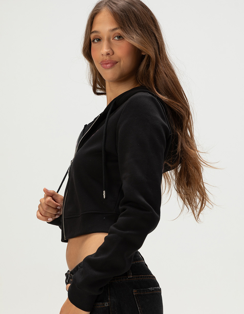 TRUE RELIGION Crystal Horseshoe Womens Zip-Up Hoodie image number 2