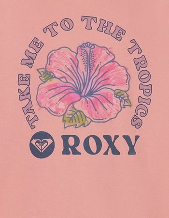 ROXY Hibiscus Girls Crewneck Sweatshirt Alternative Image