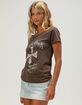 WEST COAST CHOPPERS Game Stays The Same Womens Off The Shoulder Tee image number 3