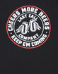 LAST CALL CO. Cheers Badge Mens Tee image number 3