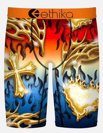 ETHIKA Cold Hearts Staple Mens Boxer Briefs.  Primary Image