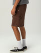 RSQ Mens Loose Twill Carpenter Shorts image number 4