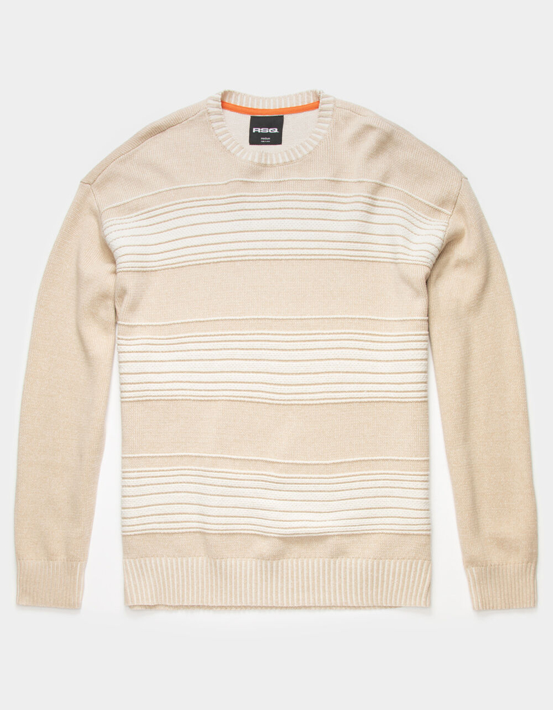 RSQ Mens Stripe Sweater image number 1