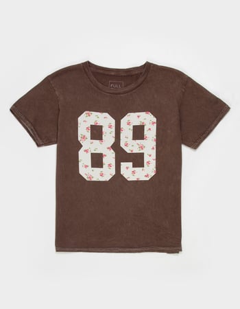 FULL TILT 89 Girls Ditsy Boyfriend Tee Alternative Image