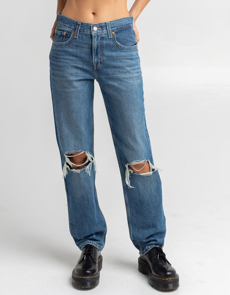 LEVI'S Low Pro Breathe Out Womens Jeans - LTBLA - 426939858