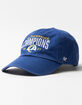 47 BRAND Los Angeles Rams NFC Champions Strapback Hat image number 1
