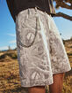 RSQ Mens Loose Twill Carpenter Shorts image number 9