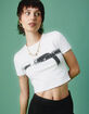 FULL TILT Belt Womens Baby Tee image number 1