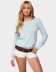 EDIKTED Sonny Relaxed Rolled Sweater image number 1
