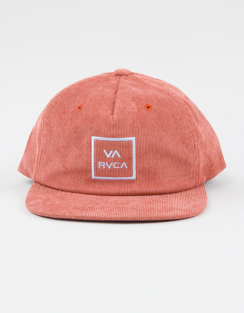 RVCA Freeman Snapback Hat BURNT ORANGE Tillys