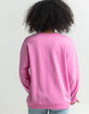 FULL TILT Malibu Puff Womens Crew Neck Sweatshirt image number 4