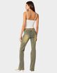 EDIKTED Maris Low Rise Washed Flared Jeans image number 5