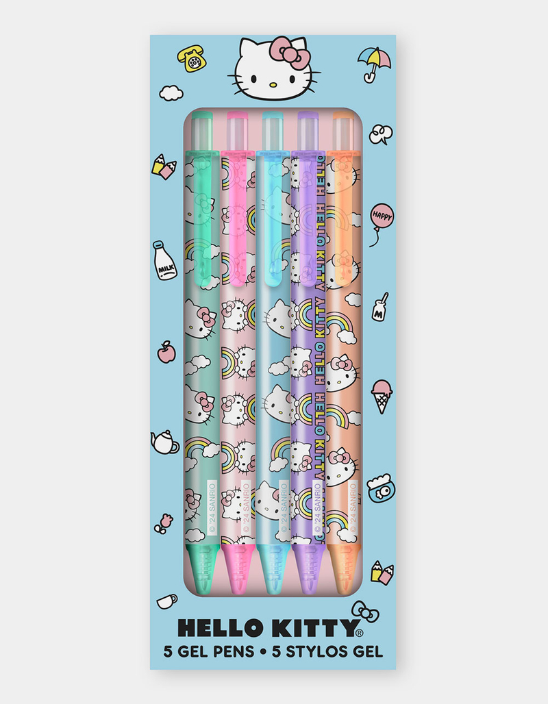 SANRIO Hello Kitty Set Of 5 Gel Pens image number 1