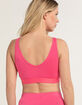 ADIDAS 3-Stripe Womens Crop Bralette image number 3