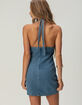 RSQ Womens Denim Halter Dress image number 4