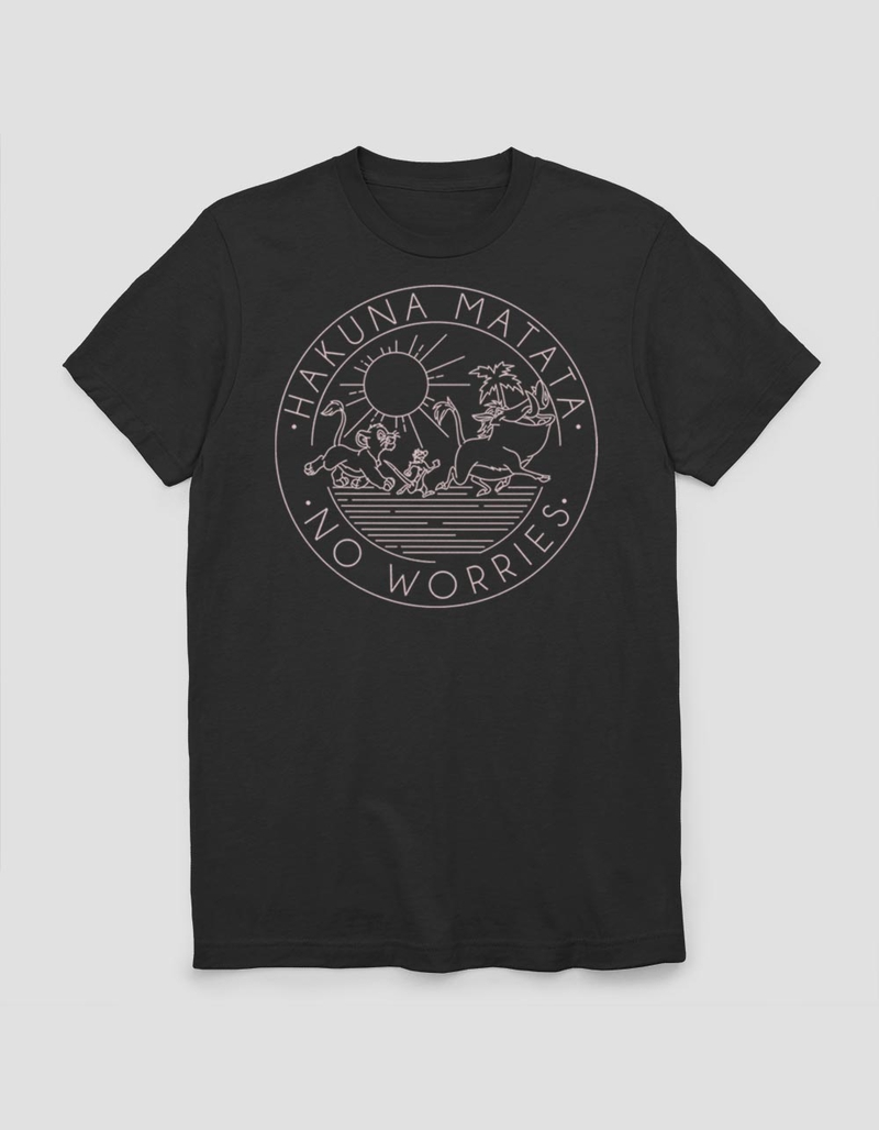 THE LION KING Hakuna Line Unisex Tee image number 0