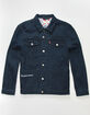 OLIVER LOGAN Budweiser Mens Trucker Jacket image number 1
