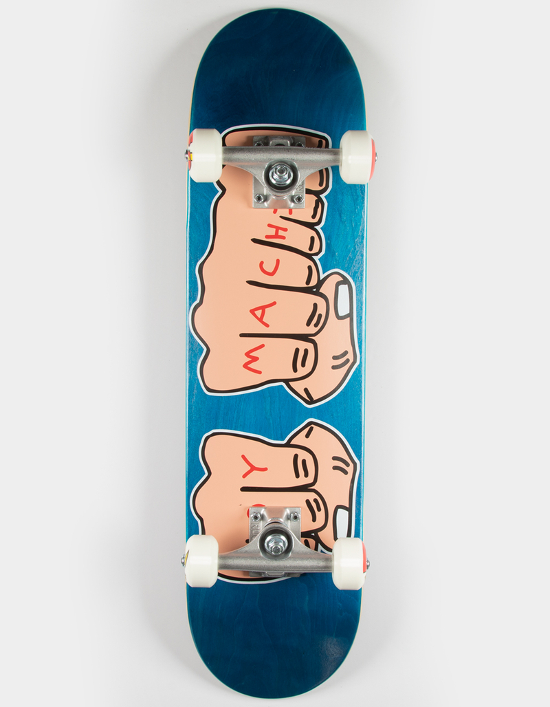 TOY MACHINE 7.375" Woodgrain Mini Complete Skateboard image number 0