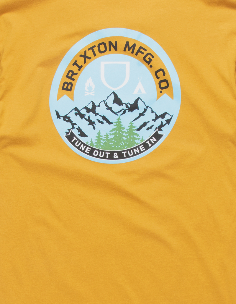 BRIXTON Tune Out Mens Tee image number 2
