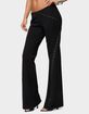 EDIKTED Hook & Eye Bootcut Pants image number 2