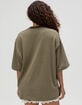 THRILLS Quinn Stripe Womens Oversized Tee image number 4