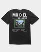 WALLOWS Model Tracklist Unisex Tee image number 2