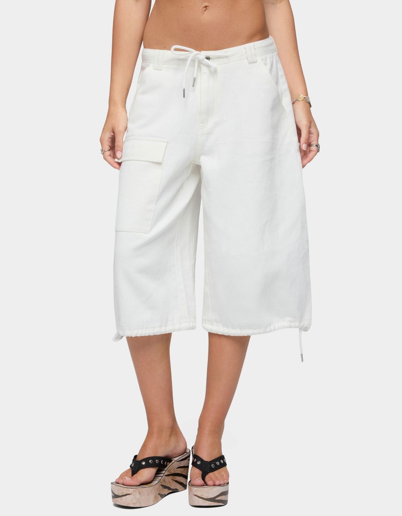 EDIKTED Cargo Bermuda Shorts image number 0