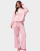 EDIKTED Edikted Hearts Barbie&trade; Baggy Sweatpants image number 4