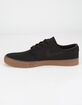 NIKE SB Zoom Stefan Janoski Canvas RM Black & Black-Gum Light Shoes image number 4