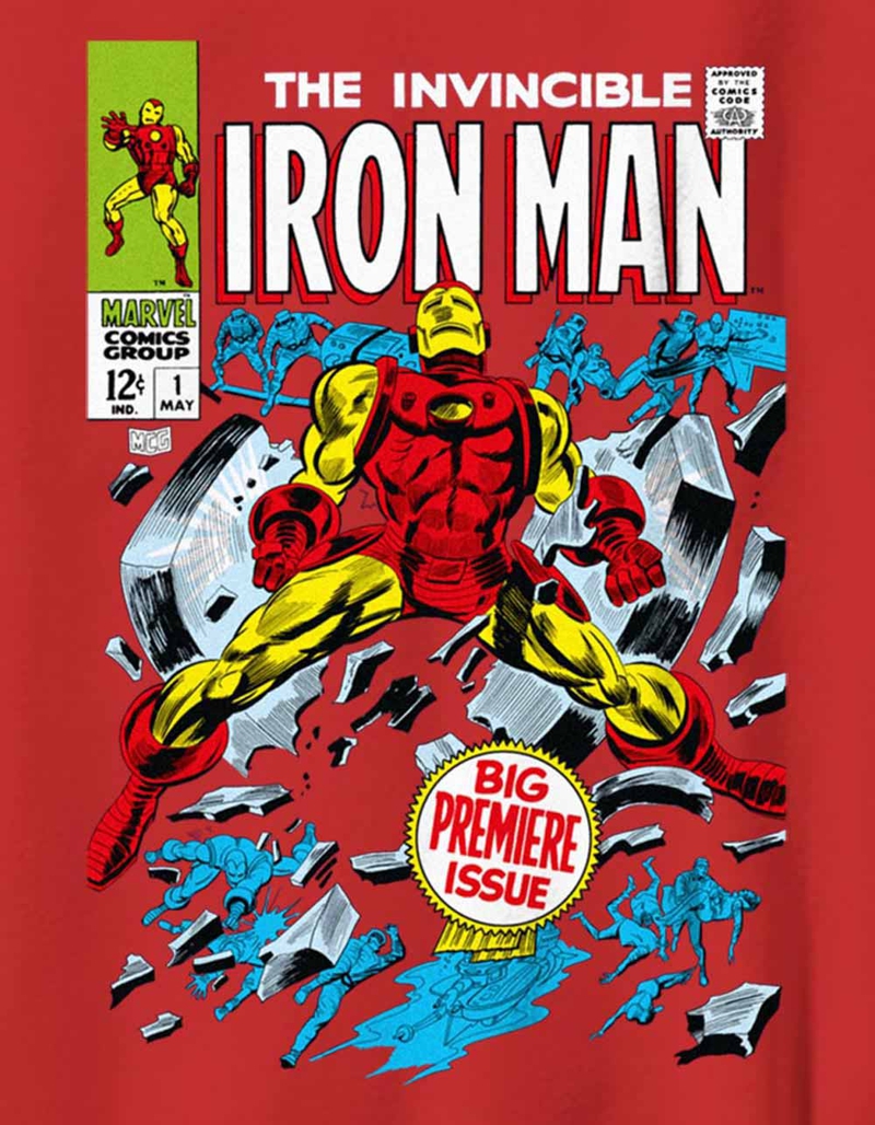 IRON MAN Big Premiere Unisex Kids Tee RED Tillys