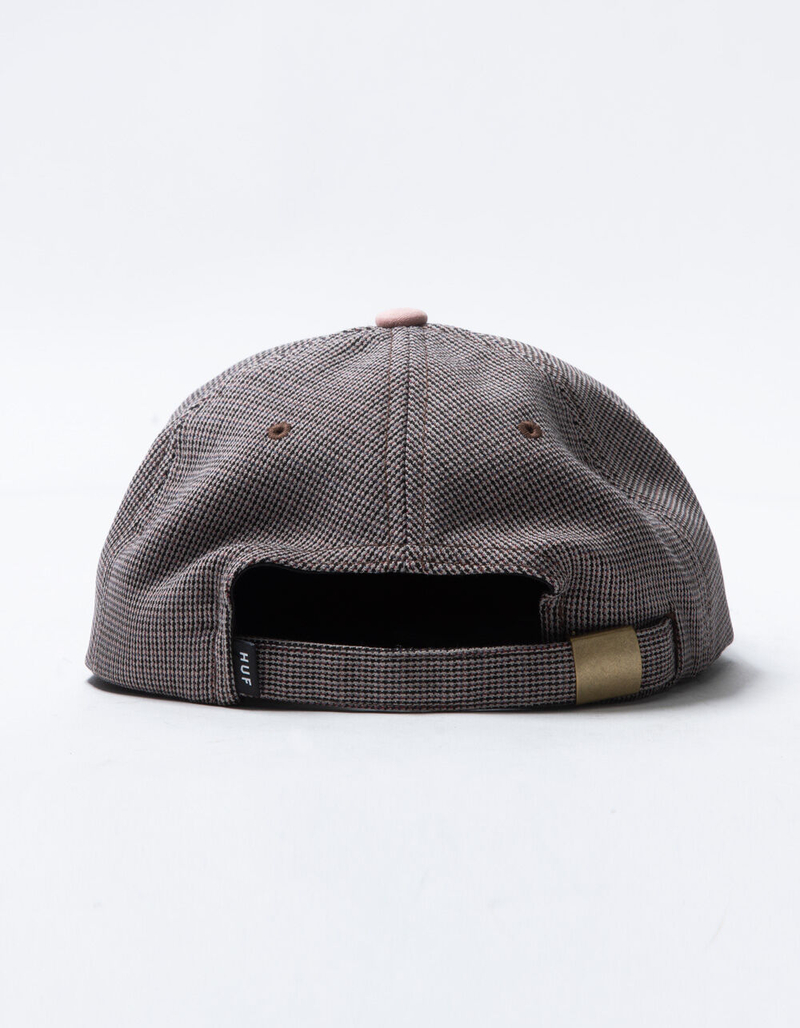 HUF Micro Houndstooth Mens Strapback Hat image number 1