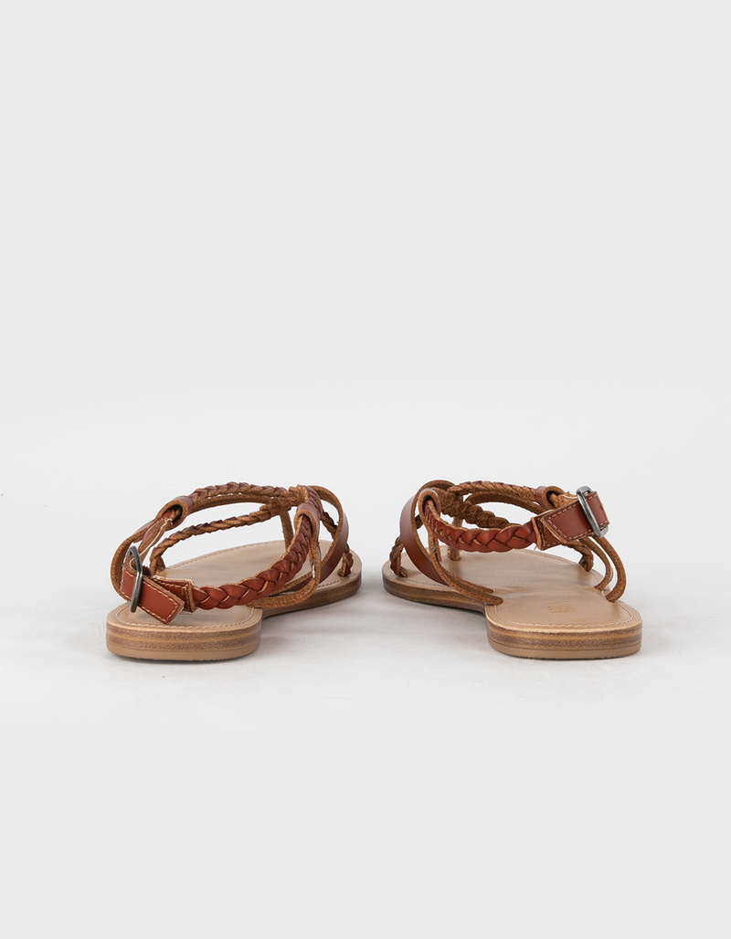 MIA Vaeda Womens Strappy Thong Sandals image number 4