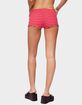 EDIKTED Hali Striped Knit Shorts image number 3