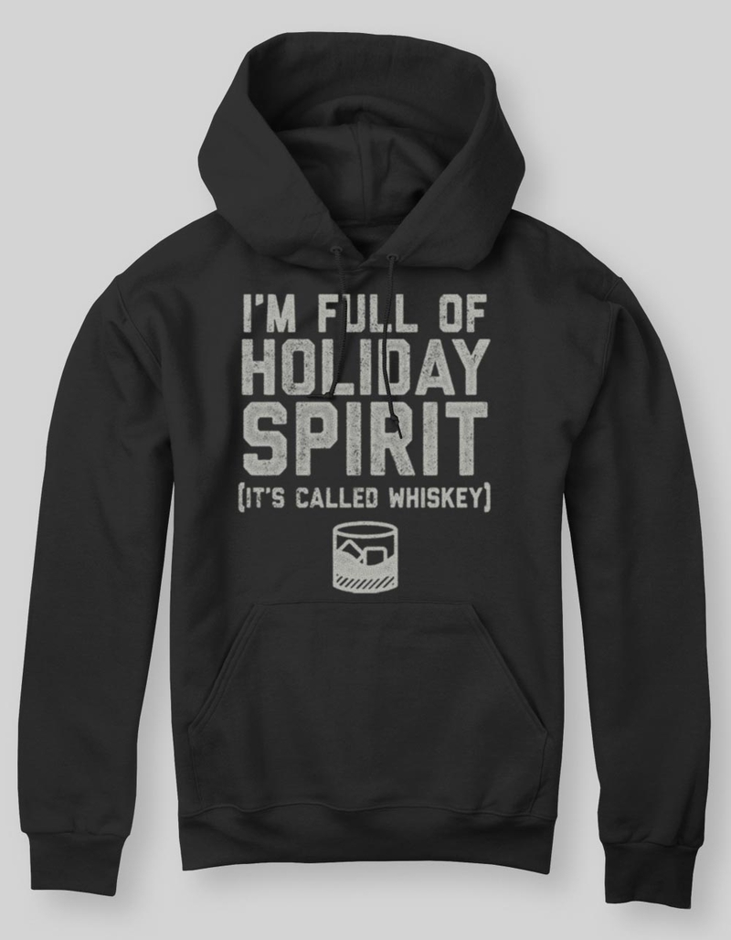HOLIDAY Full Of Spirit Unisex Ugly Holiday Hoodie image number 0