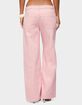EDIKTED Quincy Studded Low Rise Baggy Jeans image number 3