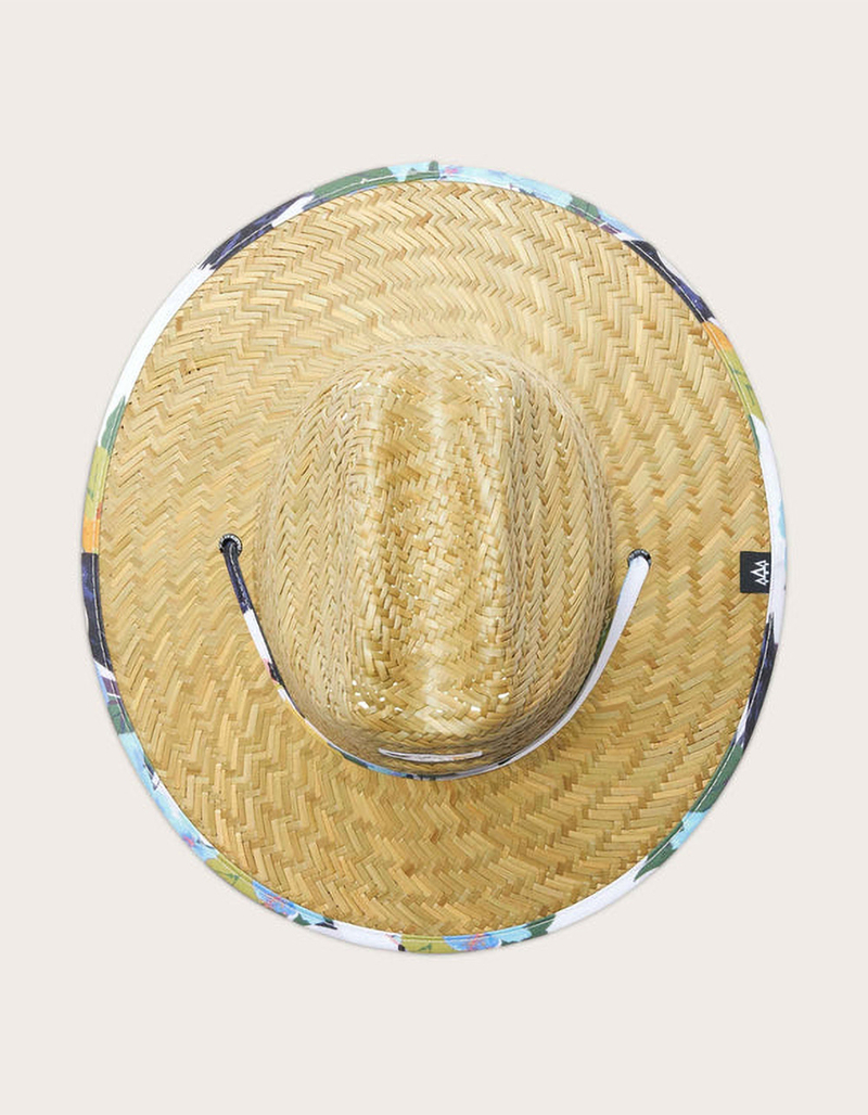HEMLOCK HAT CO. Sammy Little Kids Straw Lifeguard Hat image number 3