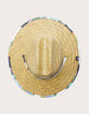 HEMLOCK HAT CO. Sammy Little Kids Straw Lifeguard Hat image number 4