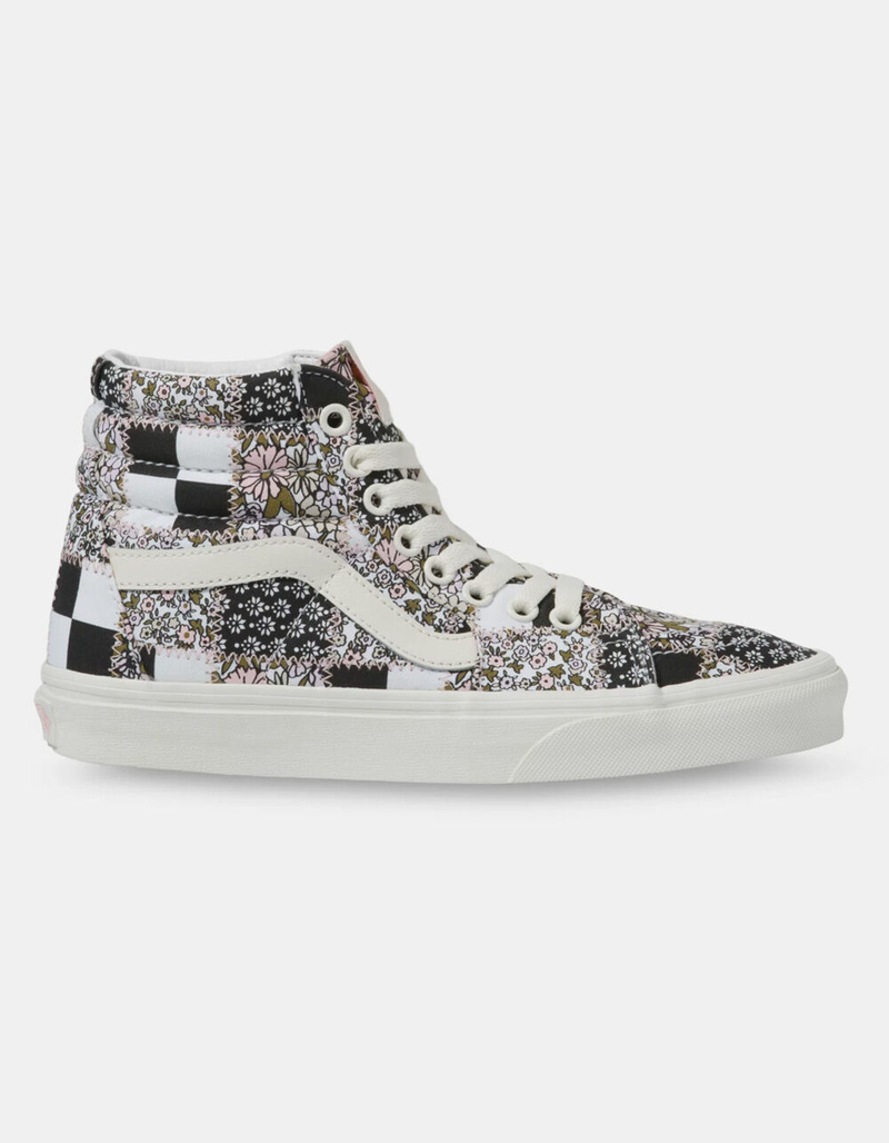 VANS Patchwork Floral SK8-Hi Womens Shoes image number 1