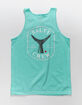 SALTY CREW Fishstone Mens Mint Tank Top image number 1