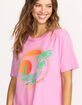 BILLABONG Bright New Day Womens Oversized Tee image number 2