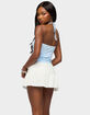 EDIKTED Citron Striped Halter Top image number 3